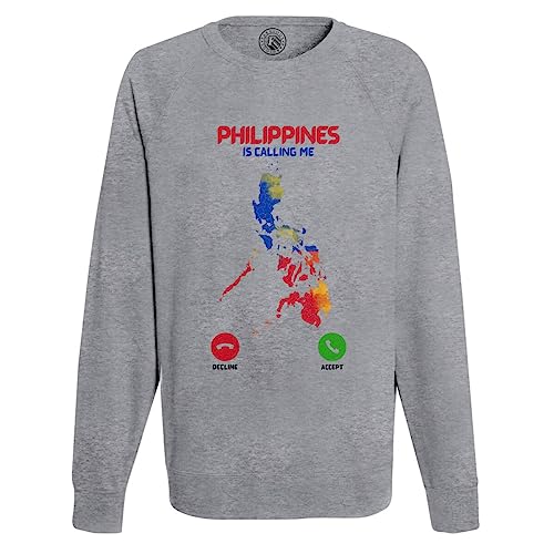 Sweatshirt Homme Philippines Philippines is Calling Me en Coton
