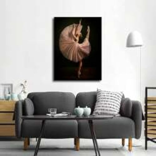 Affiches ballet impression toile de danse 60x80cm - 5