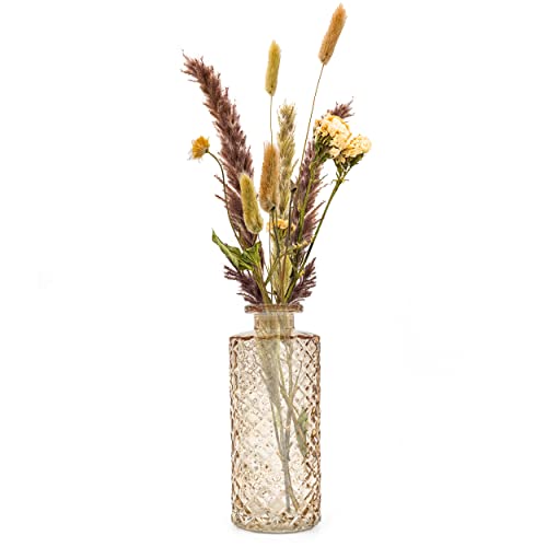 Petits vases décoration mariage en verre pour centre de table - 6