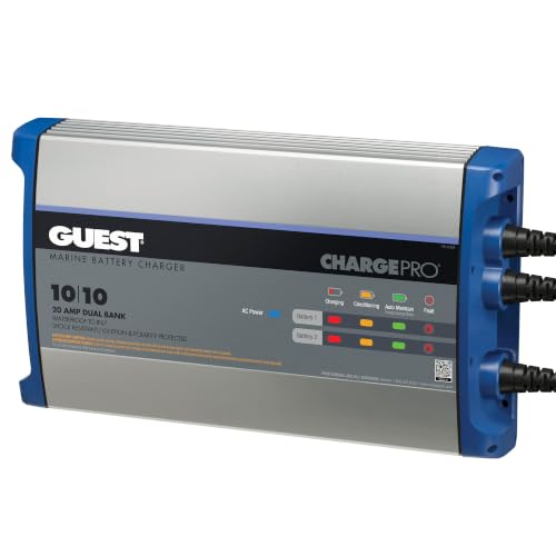 Image of Guest 2720A Guest On-Board Battery Charger 20A / 12 /24V; 2 Bank; 120V Input