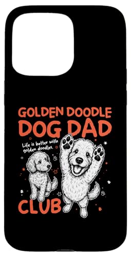 Golden Doodle Dog Dad Club Goldendoodle �����Y ���̓� �X�}�z�P�[�X iPhone 15 Pro Max �p