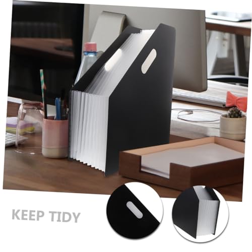 Organiseur de dossiers en or lot de 2 supports extensibles pour documents de bureau - 6