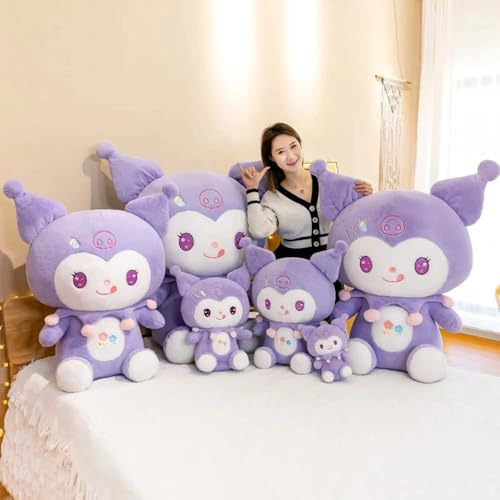 Image of Storescent Soft Toys for Kids - Stuffed Animal Plush Soft Toy for Boys & Girls | Plushie Toy Purple Anime 35cm
