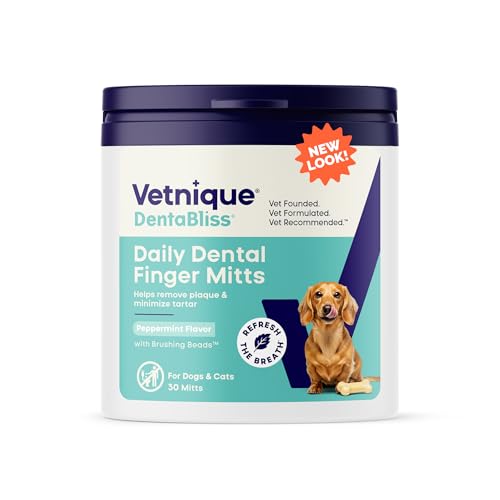 Vetnique Dentabliss - Dog Teeth Cleaning Finger...