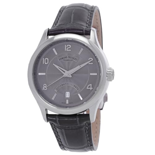 M02-4 Automatic Watch Grey Leather Strap A840AAA-GR-P840GR2