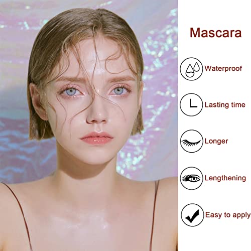 Waterproof Mascara Brown Volume and Length Waterproof,Natural Lashes Mascaras, Telescopic Mascara Hard Wearing,Eye Makeup Non-smudged, Non-caking, Lasts All Day Long.(Brown) - Image 7