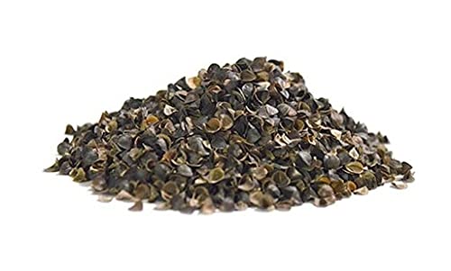 Gesunder Schlaf Buchweizenkissen Kissen mit Buchweizenschale mit Reißverschluss, Unterstützung der Halswirbelsäule, orthopädisches Naturkissen, mit Innen- und Außenkissenbezug (Natur-, 50 x 60 cm)