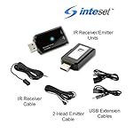 Inteset-InfraredIR-Wireless-Pro-Long-Range-Ten-Channel-Bi-Directional-IR-ReceiverTransmitter-Repeater-Using-Radio-Frequency-RF-for-Cable-Satellite-Boxes-as-Well-as-Most-Other-AV-Devices