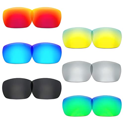 Lentilles pour Oakley Tinfoil Carbon de précision kit 6 paires