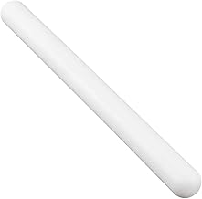 JJOnlineStore - 23cm Non Stick Small Cake Paste Icing Rolling Pin Fondant Dough Decorating Sugarcraft Tool - 9' inch, White, 50762
