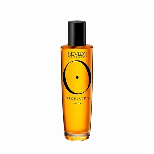 Revlon Professional Orofluido Original Elixir I Sérum com Óleo de Argan I Finalizador I Nutre, Suaviza, Fortalece e Restaura os Cabelos I Brilho Duradouro, Para Todos os Tipos de Cabelos, Secos e Danificados, 100 ml