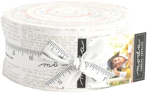 Fig Tree and Co Linen Cupboard Jelly Roll 40 2.5-inch Strips Moda Fabrics 20480JR