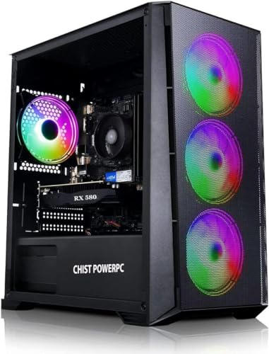 CHIST Gaming Tower PC AMD Radeon Graphics Windows AMD Ryzen 5 5600G/ 16GB 8×2 DDR4 Ram 1TB HDD/ 256GB NVME SSD/ 800 Watt PSU (Black) CHIST Gaming Tower PC AMD Radeon Graphics Windows AMD Ryzen 5 5600G/ 16GB 8×2 DDR4 Ram 1TB HDD/ 256GB NVME SSD/ 800 Watt PSU (Black)