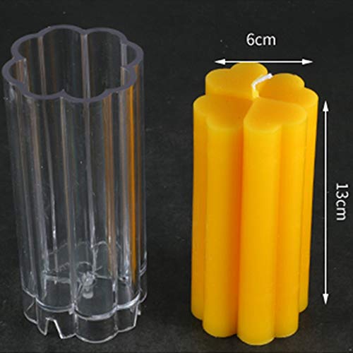 Pmandgk DIY Kleeform Kerzenform Transparente Kerzen Herstellung Form DIY Formen Kerzenform Groo – Bild 5