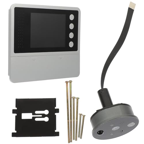 Mirilla digital con gran angular de 120 grados y visión nocturna led para seguridad en casa 2