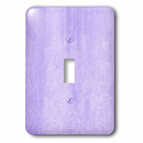 Interrupteur à baïonnette lilas 3dRose : dites adieu aux plaques électriques blanches et tristes