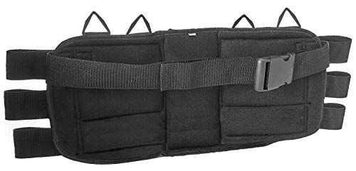 Maddog Entry Level Paintball Harness Pod Pack Belt With Hpa Co2 Tank Holder Pouch - 6+1 #TOP2