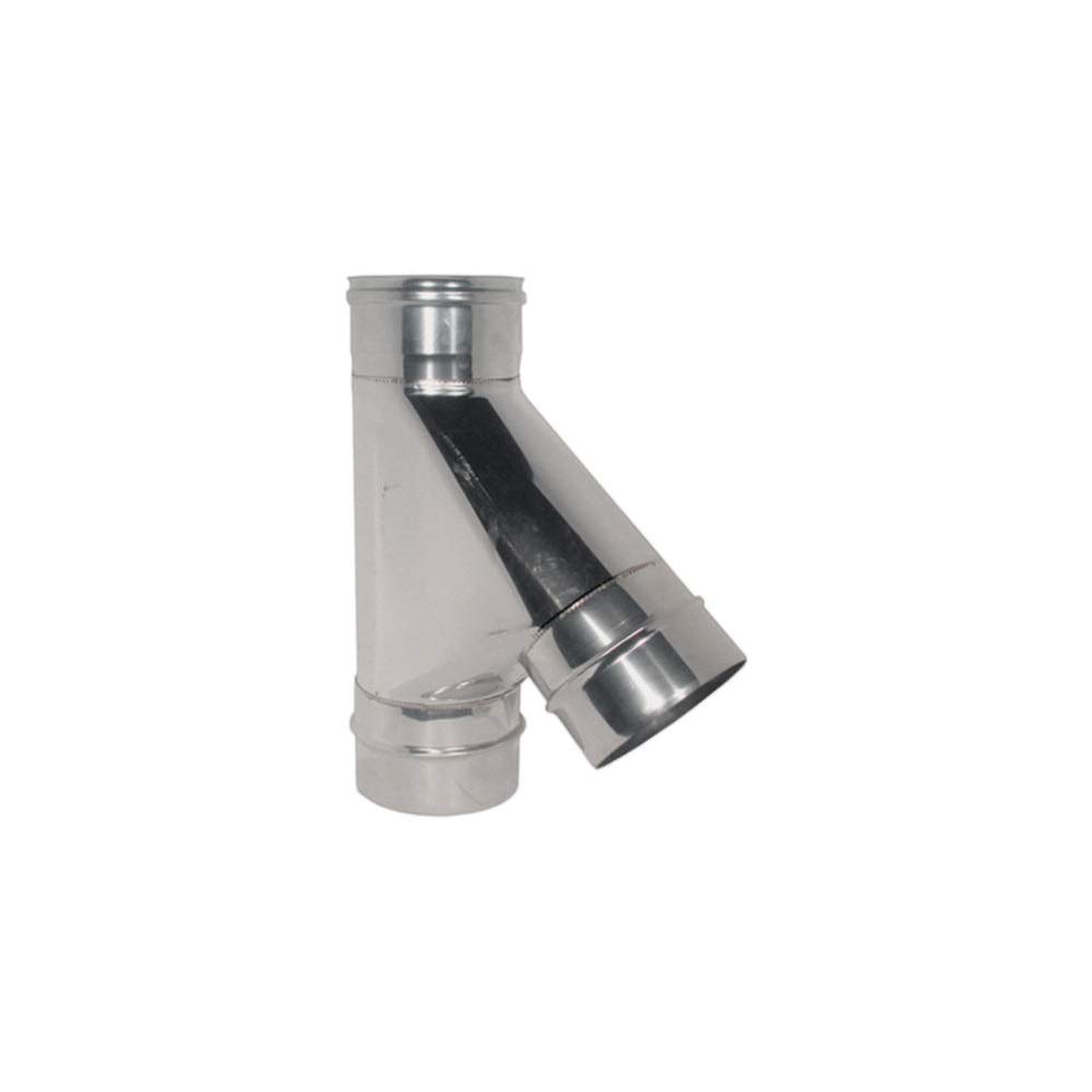 RACCORDO A T 135° V Y PER CANNA FUMARIA ACCIAIO INOX D° 160 CAMINI