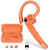 Bluetooth 5.4 y dongle USB: Gracias al avanzado chip Bluetooth 5.4, este auricular inalámbrico manos libres ofrece un emparejamiento más rápido y una estabilidad de señal mejorada, con un audio fluido hasta 30 metros de distancia. Perfecto tanto para el trabajo como para el entretenimiento, garantiza una conexión estable sin latencias ni interrupciones. Este auricular bluetooth negocio viene con un dongle USB incluido, ideal para PC o dispositivos sin Bluetooth. Solo tienes que insertarlo en el puerto USB y el emparejamiento será automático.