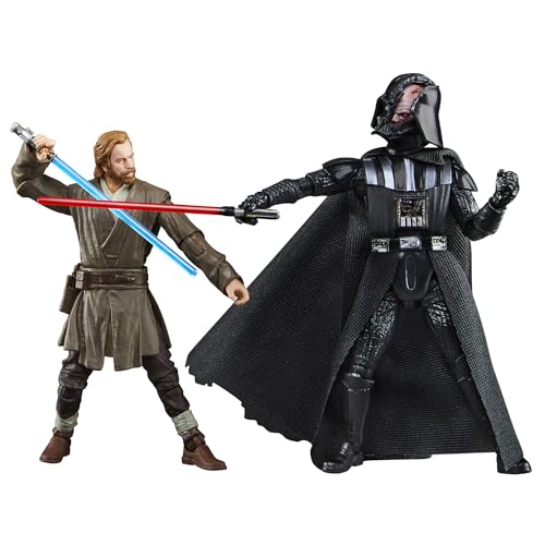 Hasbro Star Wars The Vintage Collection Obi-Wan Kenobi (Showdown) & Darth Vader (Showdown) Action-Figuren (9,5 cm) 2er-Pack