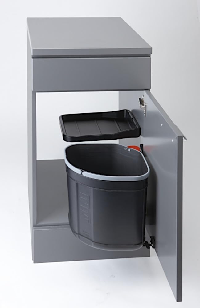 Franke | Poubelle de tri des déchets Sorter Mini (121.0176.518) | Containers : 17.5L | Couleur : Noir