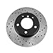 Sport Drilling Brake Discs compatible with MERCEDES-BENZ CLASS CLS C219 2004 2005 2006 2007 2008 2009 2010 2011-1473GTR - Front - ventilated - Holes 5 - Diameter 330x32