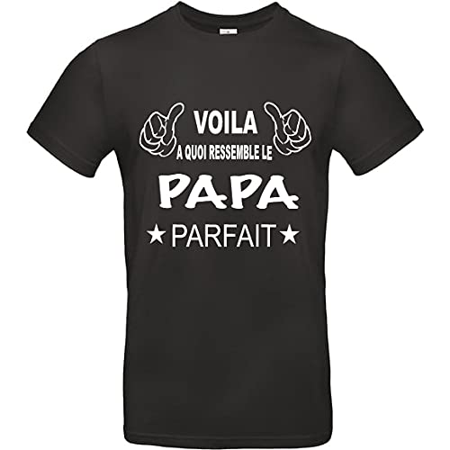 BALOTTI T Shirt Homme - Cadeau Humour - Papa Parfait - Manches Courtes - Homme fête des pères (S) Cover