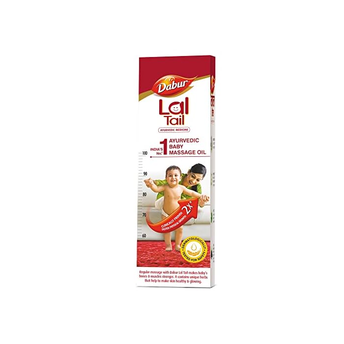 Buy Dabur Lal Tail Ayurvedic Baby Massage Oil 500mlClinically Tested 2x Faster Physical