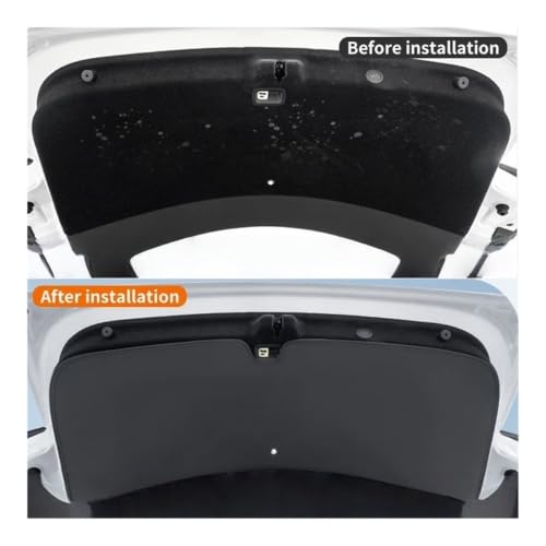 Protector de gamuza premium para maletero Tesla Model Y Juniper 2025 anti-arañazos 4