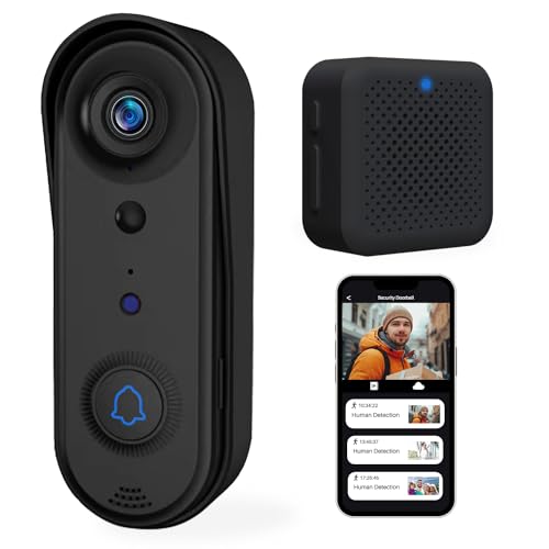 1080p Wireless Doorbell with Chime