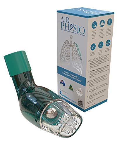 AirPhysio Natural Breathing Lung Expander & Mucus Removal Device, Exercise & Cleanse Therapy