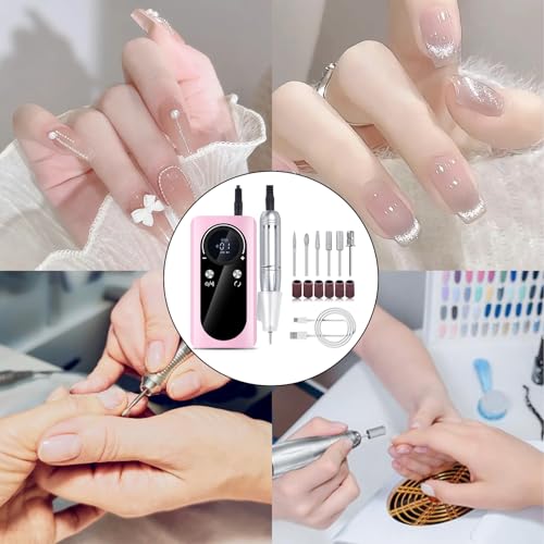 Perceuse à ongles électrique 45000 tr/min pour finir la manucure sans bruit - 2