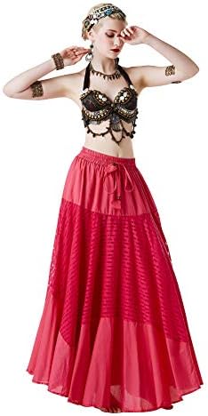Amazon.co.jp: ATS ベリーダンス スカート レッスン着 ダンス衣装