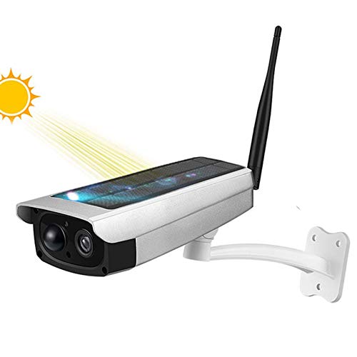 1080P WiFi IP-Kamera, Solarbetriebene Drahtlose Überwachungskamera, HD-Nachtsicht-WiFi-Home-Überwachungskamera Mit Sprachintercom, IP65