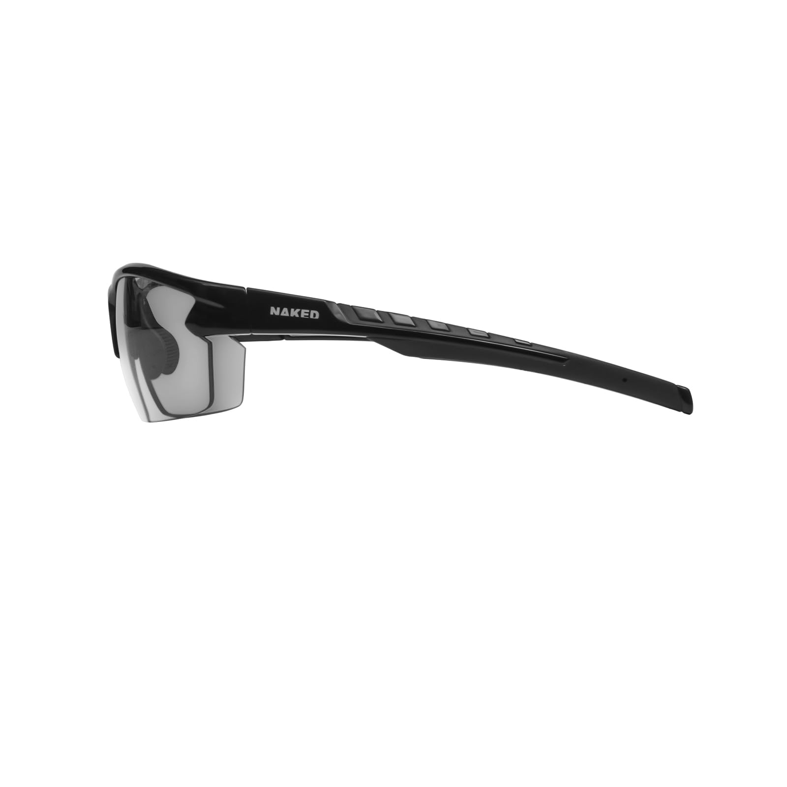 NAKED Optics Gafas Running Mujer RUSH – Gafas Running Hombre ligeras con almohadillas antideslizantes – Gafas Sol Deportivas con protección UV400 para ciclismo, running & MTB