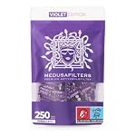 Medusafilters – Medusafilters 250 Stück Aktivkohlefilter 6mm Slim – Kokos-Ak