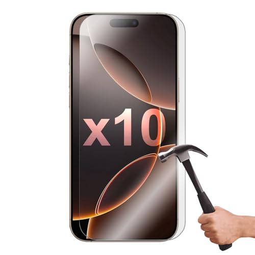 Protection écran iPhone 16 Pro Max en verre trempé ultra résistant d'une clarté absolue