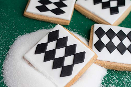 Fox Run, 1 X 2.75 X 2.75 Inches, Square Cookie Cutter Set #TOP2