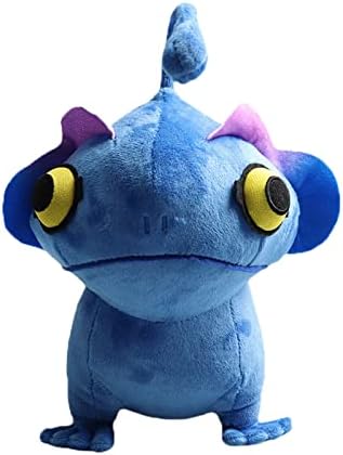 FENGTAI 10''The Sea Beast Plush Toy,Sea Beast Hunter Figure,Blue Plush Lantern Fish Cartoon Figure,Perfect for Fans,Kids,Friends Graduation Day (Blue) ZYH-0001-Blue