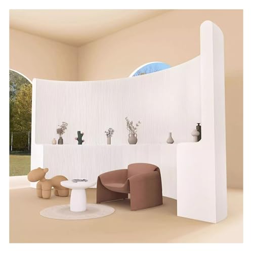 Cloison de séparation en papier pliable pour aménager un coin bureau calme dans votre salon