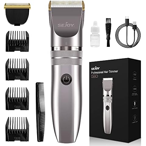 Haarschneider Herren Haartrimmer Präzisionstrimmer Herren Trimmer Elektrisch Haarschneidemaschine Trimmer Männer Langhaarschneider Cover