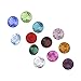 Set of 12 Swarovski Crystals for Loving Family Mother's Heart Locket