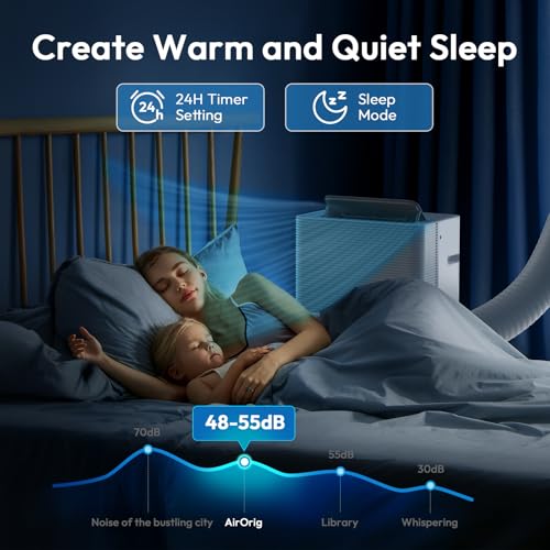 Image of Portable Air Conditioners,14000 BTU 3-in-1 Portable AC unit for Rooms up to 450 Sq. Ft, Featuring 24H Timer, Smart Sleep Mode, Window Kits Included, Perfect for Bedrooms, Kitchens, and Apartments