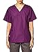 WonderWink Womens Origins Bravo V-Neck Top Medical Scrubs Shirt, Eggplant, Small US