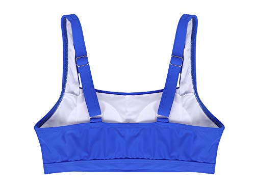 Jurebecia feminino Split Swimsuit Halter Sleeveless Solid Color Sexy Swimsuit High Waist Swimsuit Fa