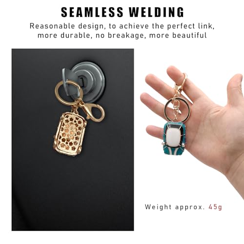 Sylvil Car Model Rhinestone Keychain
