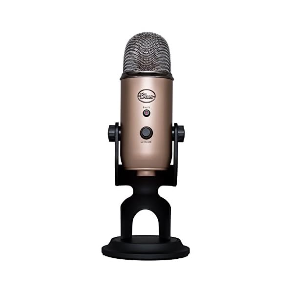 Blue Microphones Yeti USB-Mikrofon für Aufnahme und Streaming auf PC und Mac, verstellbares Stativ, Plug und Play, Aztec… – Bild 4