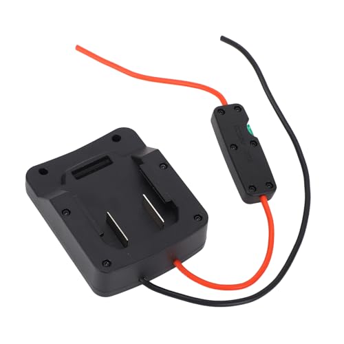 Rectangular Satellite DC Power Cable Adapter Kit for Mini, Stable Power Output for Parkside X20V Battery