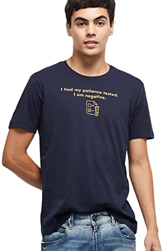 Image of Max Men Printed Slim Fit T-Shirt
