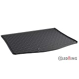 Rutschfest Gledring Rubbasol (Gummi) Kofferraumwanne Ford Grand C-Max (5-Personen) 2011-
